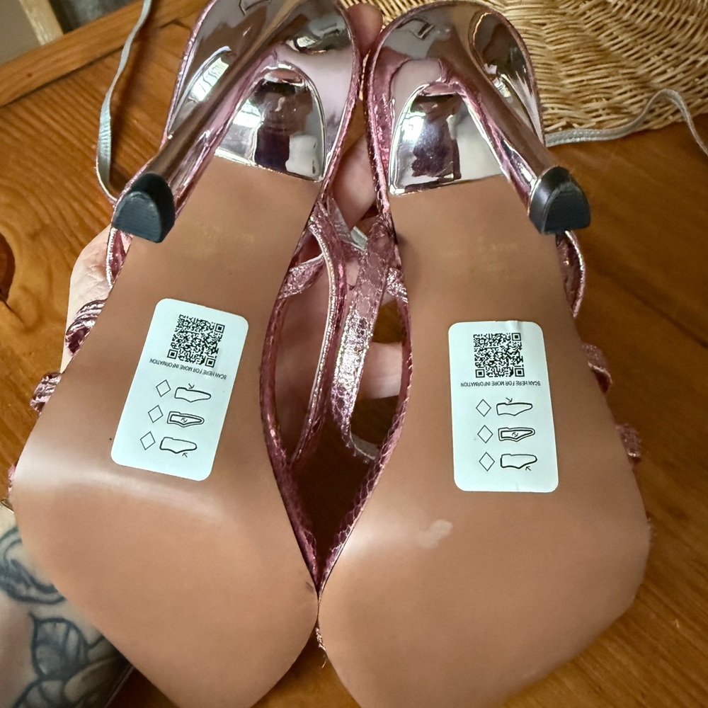 ASOS Metallic Heels - Picture 3 of 5